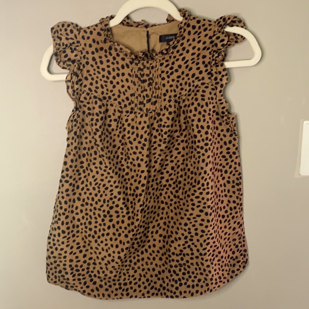 J. CREW TOPS | J. CREW ANIMAL PRINT BLOUSE